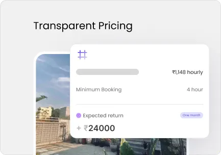 Set your hourly rate and minimum booking hours. Add a cleaning fee or security deposit if you wish, it’s your call.